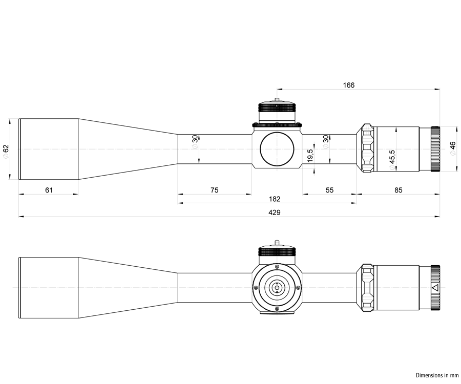 K 1050 10-50x56 L (сетка CH)