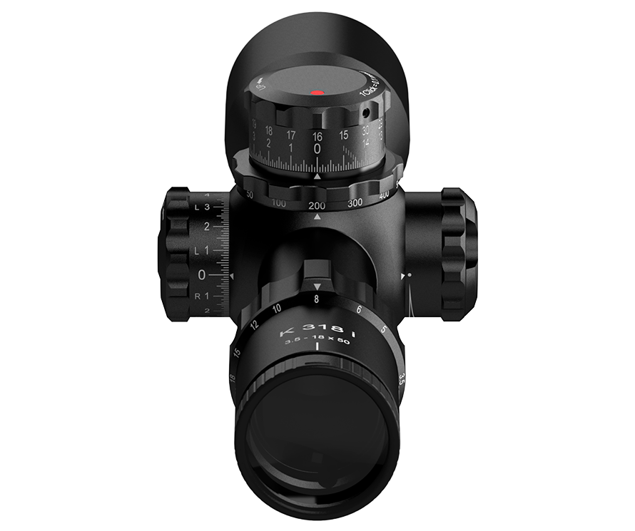 K318i 3.5-18x50 CCW LSW .1mrad (сетка Tremor3) с подсветкой